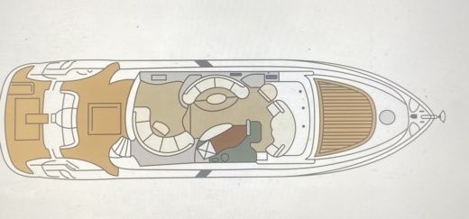 Motor Yacht Aicon Aicon 56 fly Boat layout