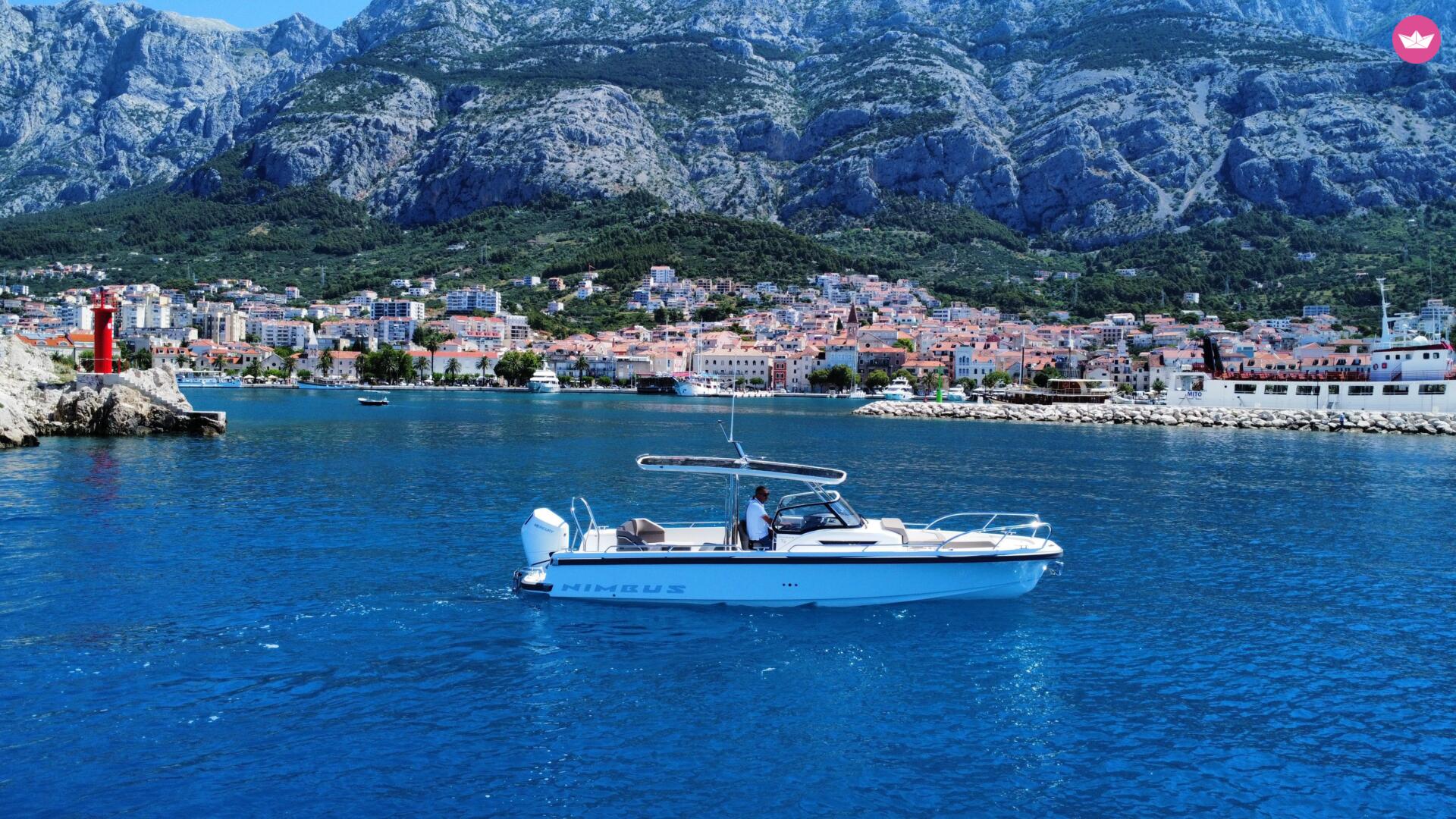 Bateau à moteur Nimbus T9 with Mercury V10 400hp 400cv 2
