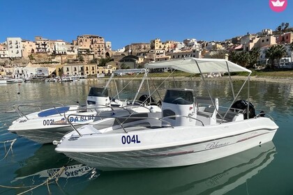 Hire Boat without licence  Tancredi Blumax 19 Castellammare del Golfo