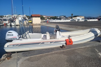 Charter RIB selva 650 DS Hyères