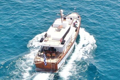 Charter Motorboat Grand Banks 72 Athens