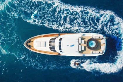 Charter Motor yacht canados 75 with jacuzzi and sky bar yacht yacht 24 meters Sorrento
