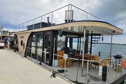 Alquiler Casas flotantes Nautilus Hausboote Vagabund 43 mit Kamin - führerscheinpflichtig Berlín
