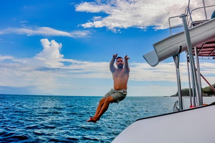 45' Custom Trimaran with Waterslides [All Inclusive] in Puerto Vallarta Mexico