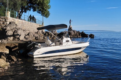Charter Motorboat Bellingardo Adriana 20 walkaround Opatija