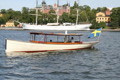 Charter Motorboat Custom Classic Boat Stockholm