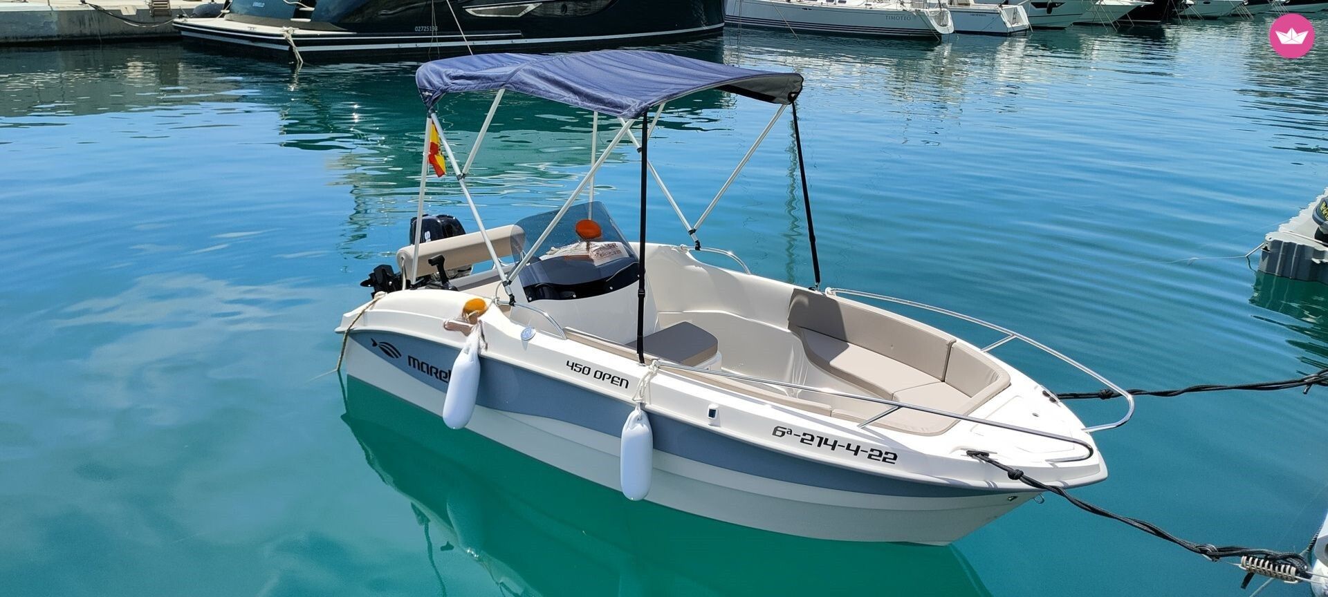 Bateau sans permis Bruma 500 15cv