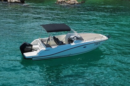 Noleggio Barca a motore Quicksilver Quicksilver 6.75 Sundeck Cannes