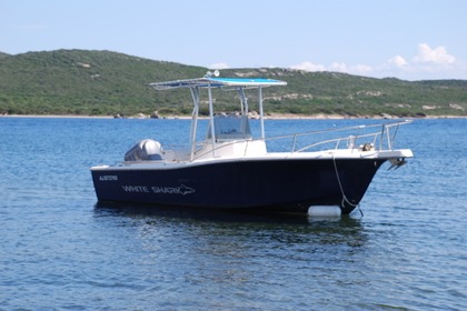 Rental Motorboat WHITE SHARK 225 Pianottoli-Caldarello