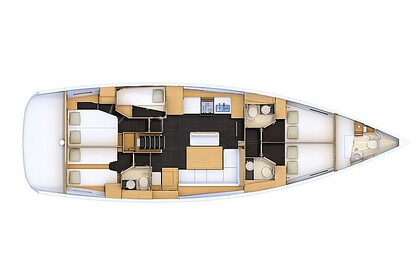 Czarter Jacht żaglowy Jeanneau Sun Odyssey 54 Las Galletas