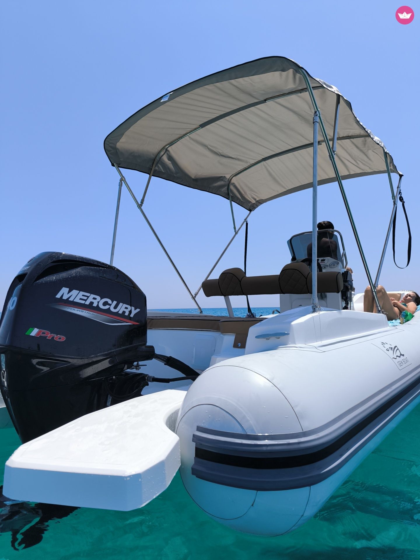Semi-rigide Gemboat Gs21 40cv 5