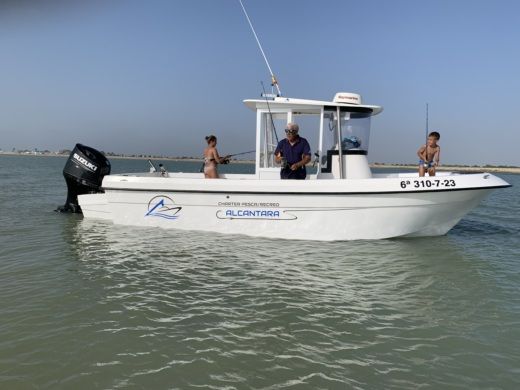 Motorboat Salidas de pesca Cualquier modalidad Planimetria della barca