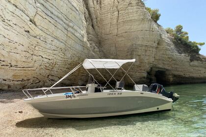 Barca a motore - Idea verde 58 open 2
