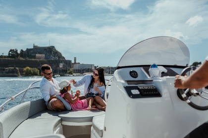 Verhuur Motorboot Gaia 220 OPEN Corfu