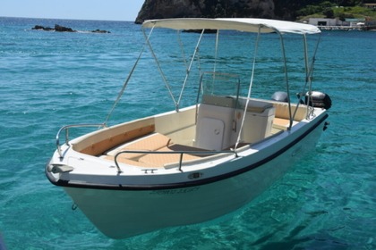 Rental Boat without license  Poseidon 5.50 Palaiokastritsa