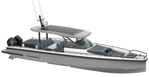 Motorboat Axopar 37TT Boat design plan