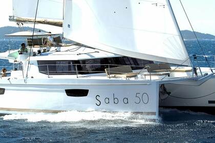 Rental Catamaran Fountaine - Pajot Saba 50 Athens