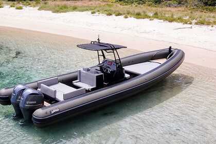 Alquiler Neumática Seawater Black Phantom 300 da 10 metri 500 CV Black Phantom 300 Cannigione
