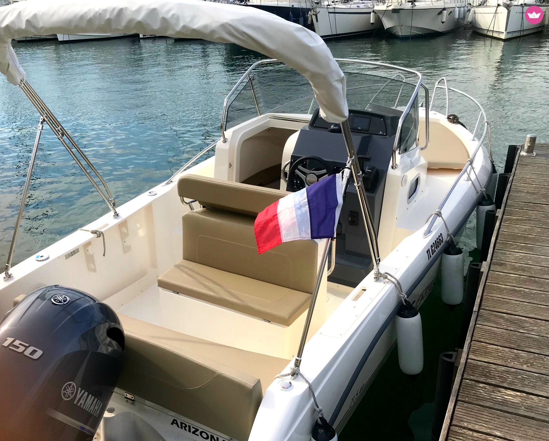 Bateau à moteur Capelli Capelli 21,5 150cv 2