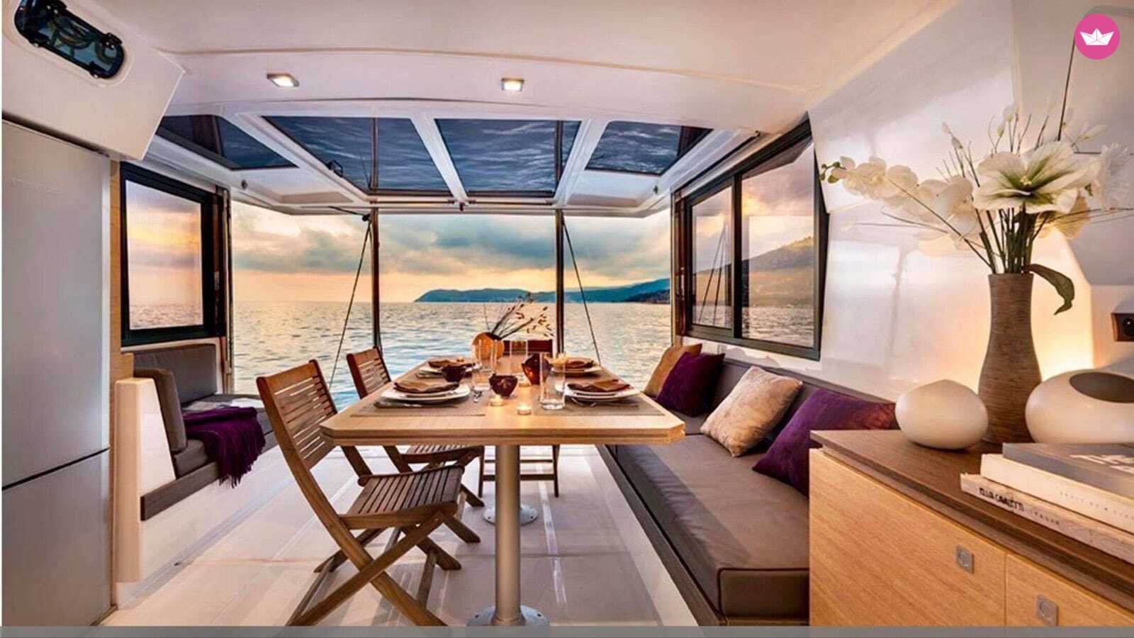 Catamaran Santorini Catamaran Cruise 5hr Private Experience 4.1 14m