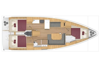 Hyra båt Segelbåt  Bavaria C38 Pirovac