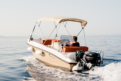 Rental Boat without license  Nireus Optima 5m Kefalonia
