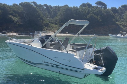 Miete Motorboot Jeanneau Cap Camarat 6.5 cc Hyères
