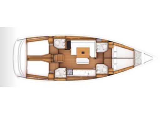 Sailboat JEANNEAU SUN ODYSSEY 479 Boat design plan