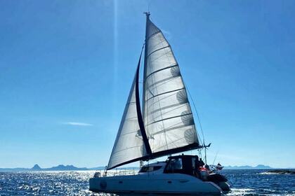 Catamaran with skipper