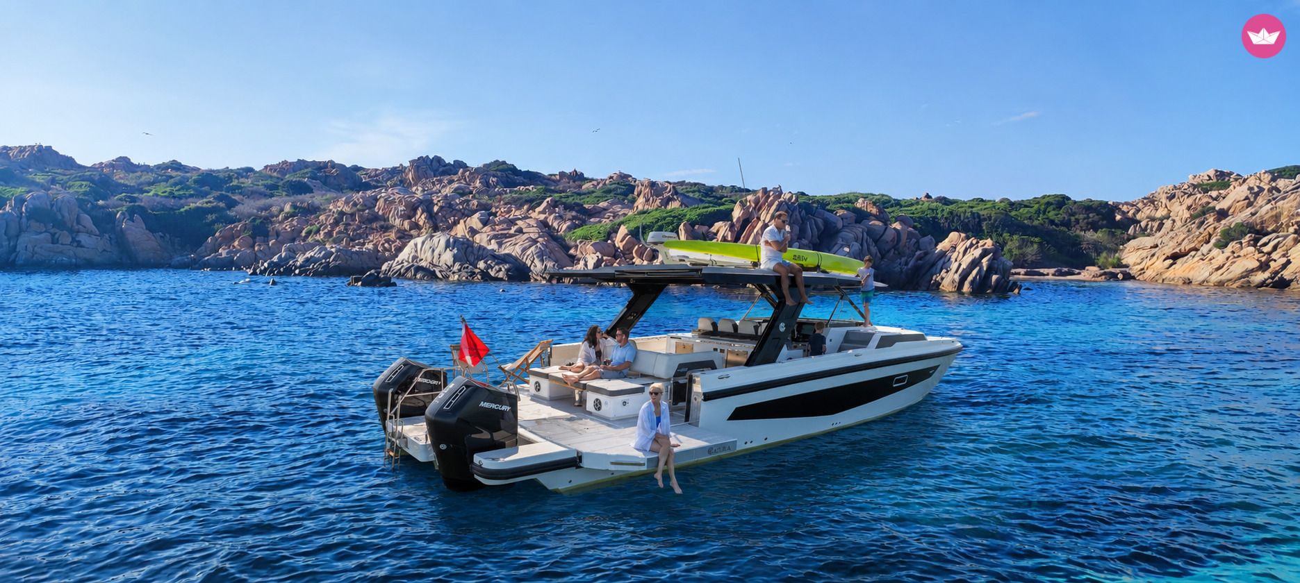 Bateau à moteur Aquila