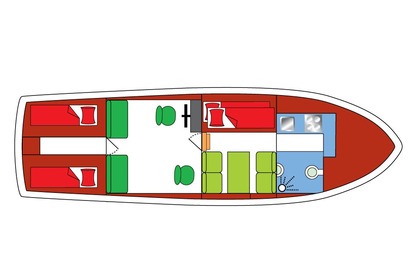 Miete Hausboot Palan Sport 1050 AK Woubrugge