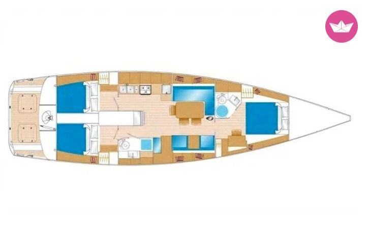 Sailboat Sly-Grand Soleil Sly 54  