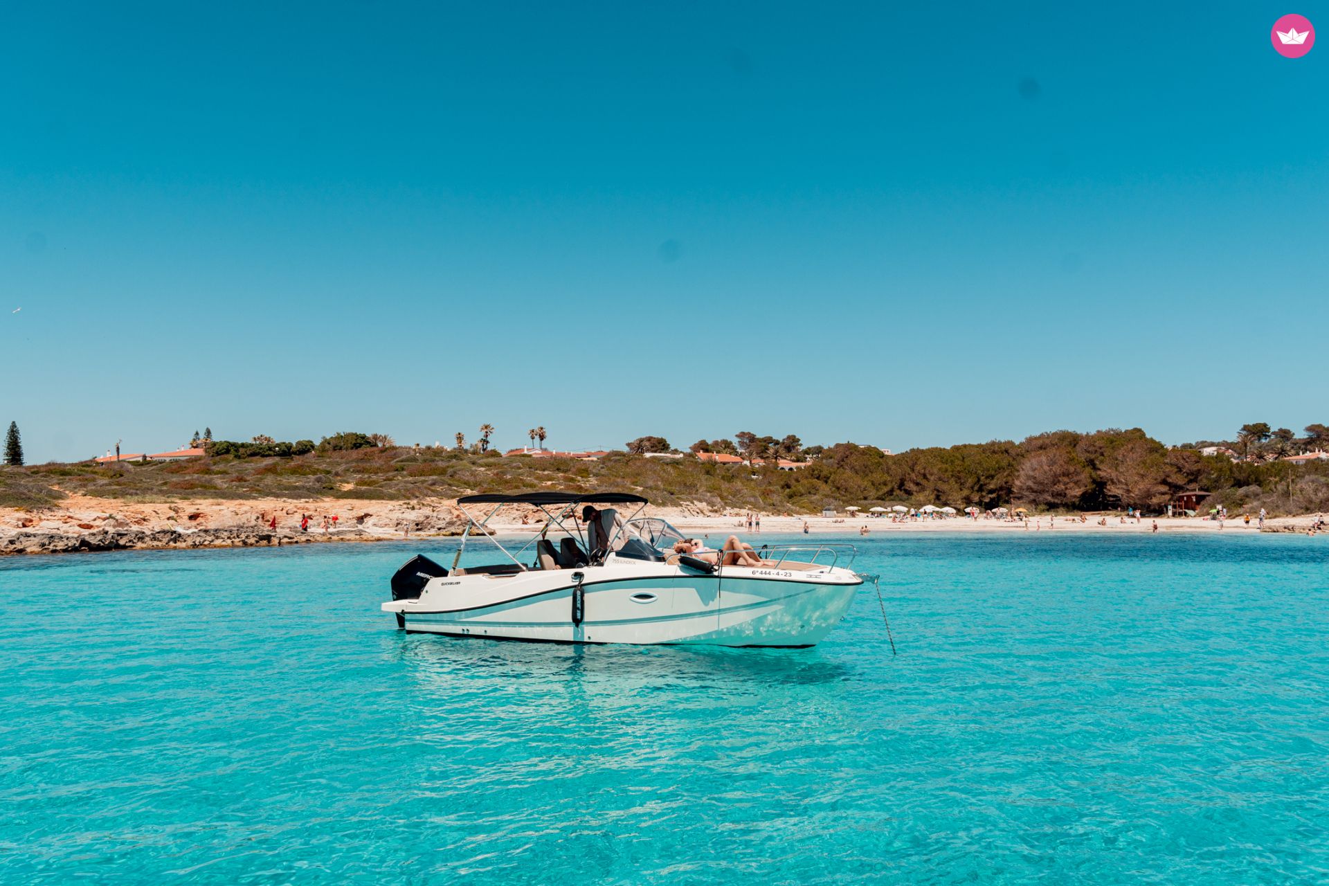 Bateau à moteur Quicksilver 755 sundeck 250cv 2