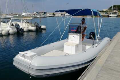 Rental Boat without license  at marine Flamar 590 Arbatax
