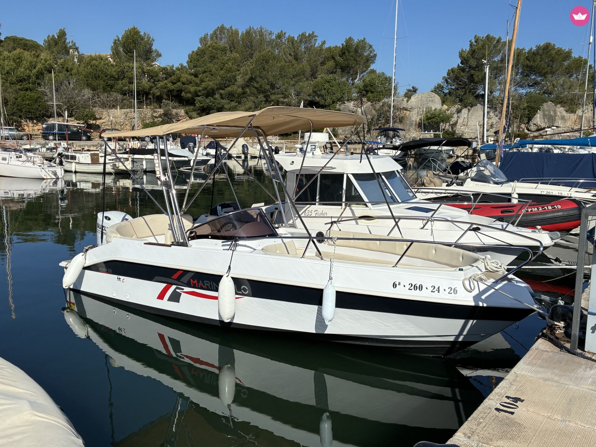 Bateau à moteur Marinello