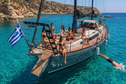 Rental Sailboat RHODES BEAUTIFUL BAYS FULL DAY CRUISE Nautor Swan 60 Rhodes