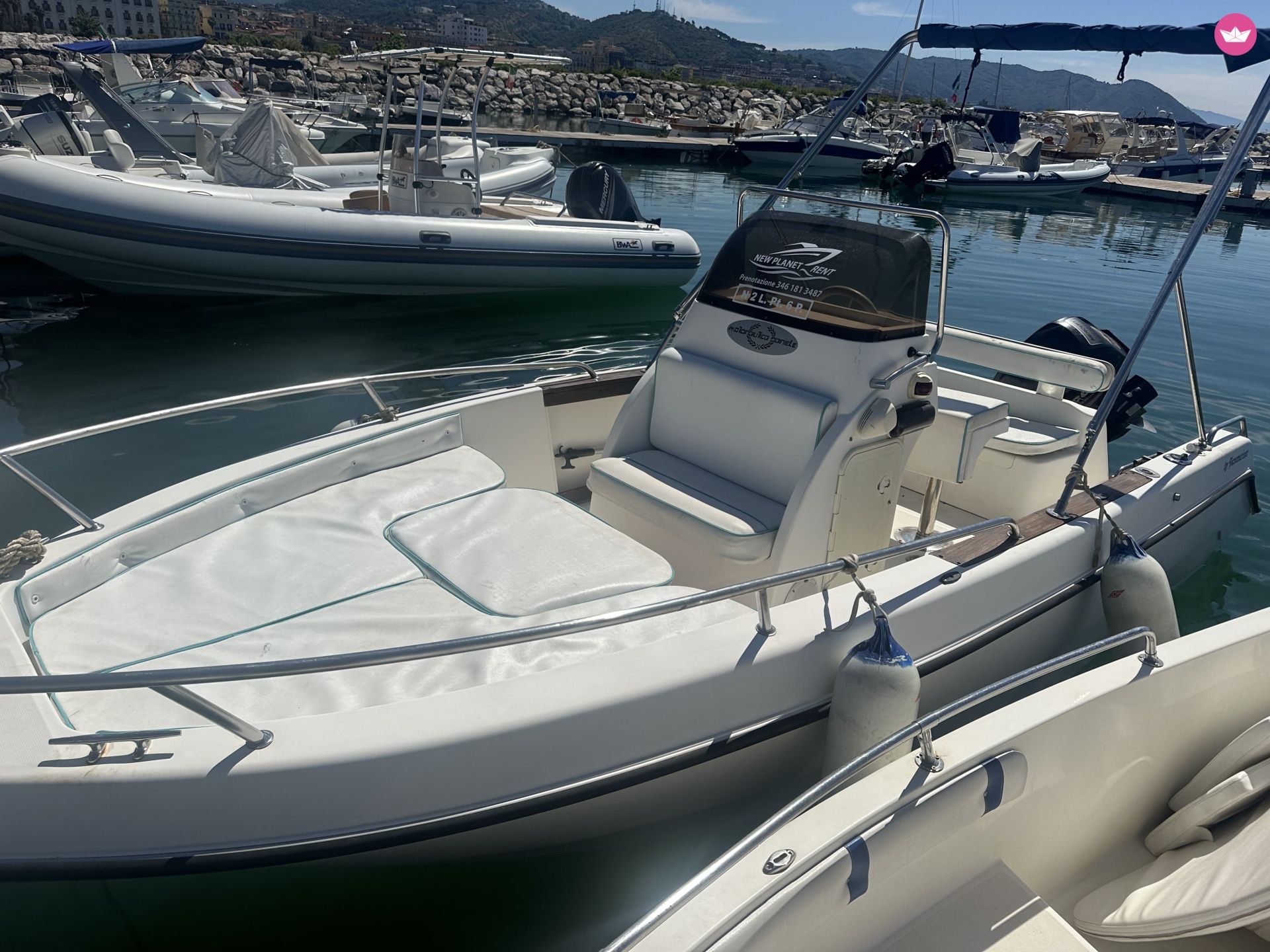 Bateau sans permis Tecnofiber Stelt 40cv 4
