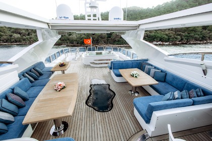 43M Super Yacht for Charter in Turkey