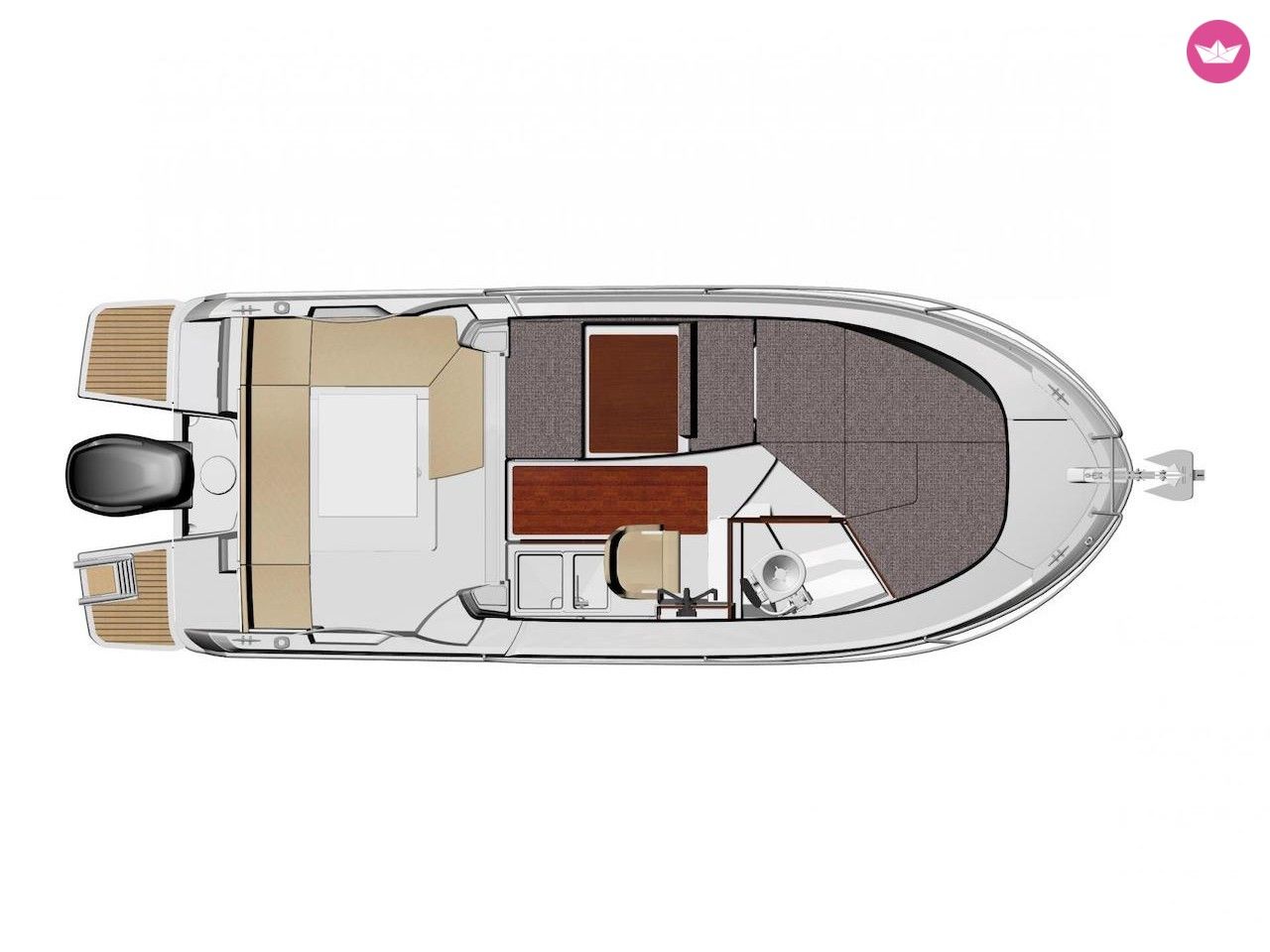 Charter Motorboat  Merry Fisher 695 Zadar