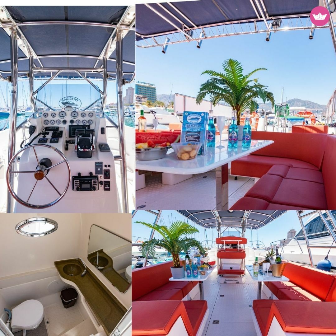 Bateau à moteur QUER 40 PRO 544cv 5