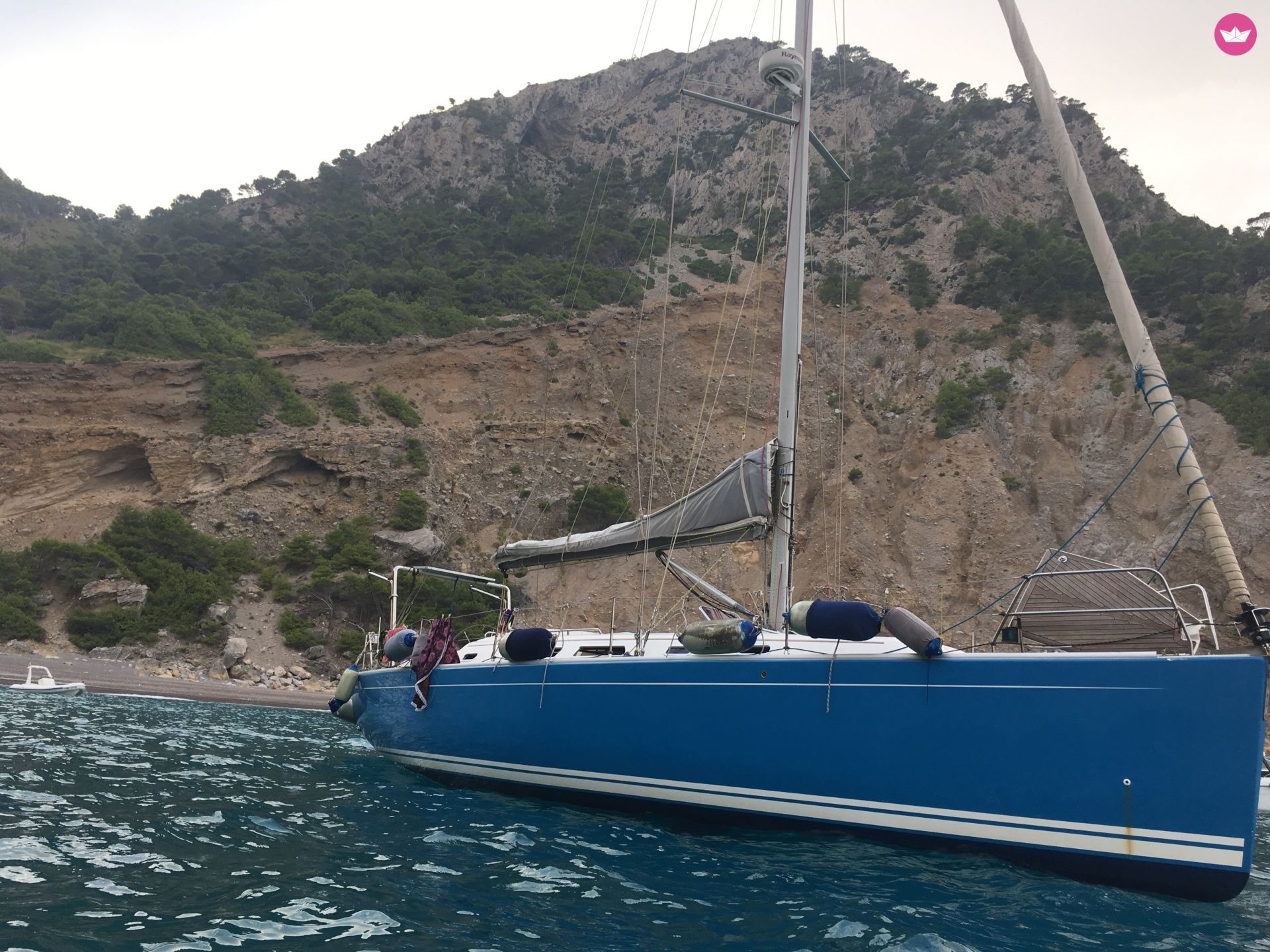 Charter sailboat in Barcelona  