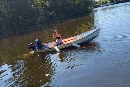 Rental Motorboat Stalen vlet buitenboordmotor - vecht Nigtevecht