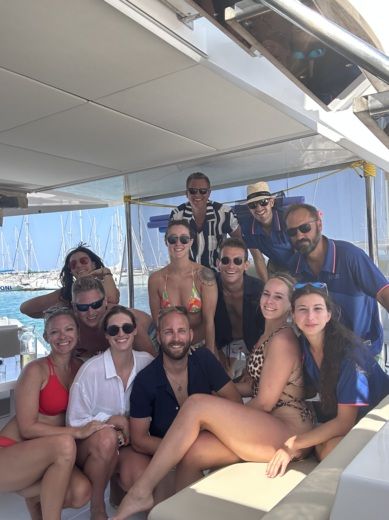 Chania Catamaran Bavaria Nautitech 46 alt tag text