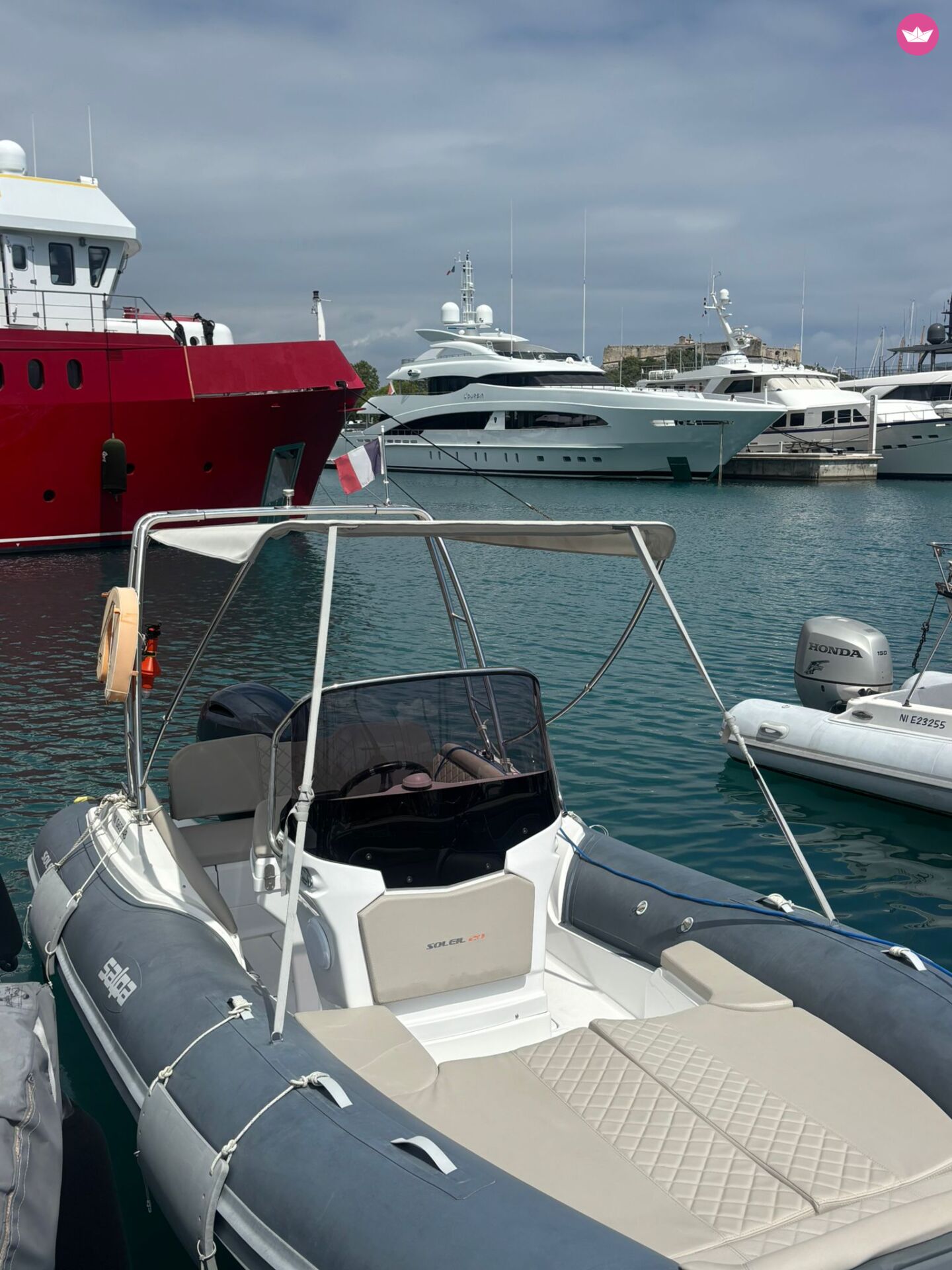 Semi-rigide Nautica Salpa Soleil 20 130cv 6