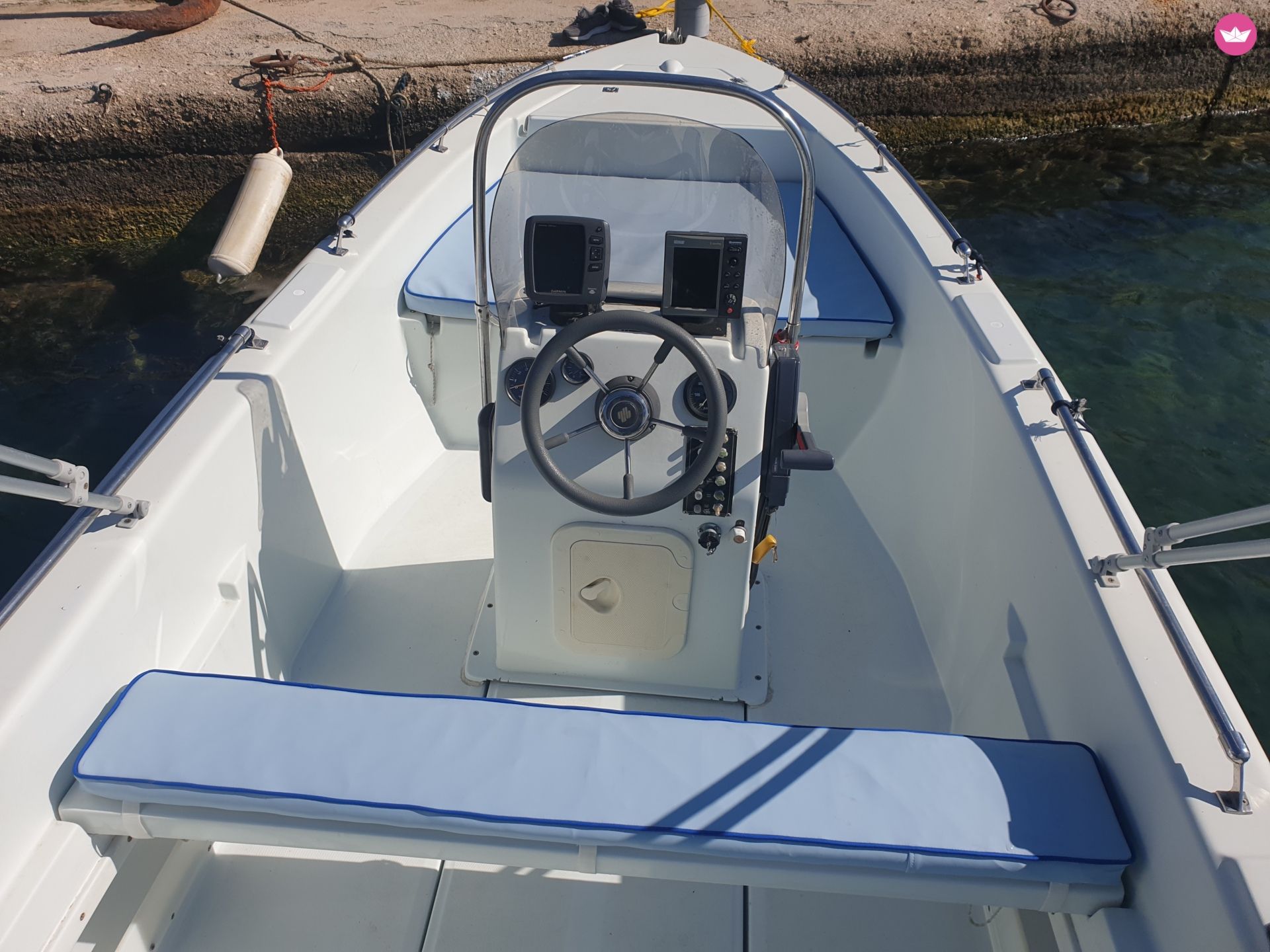 Bateau sans permis Karel 500v - Lefkafa Island 40cv 8