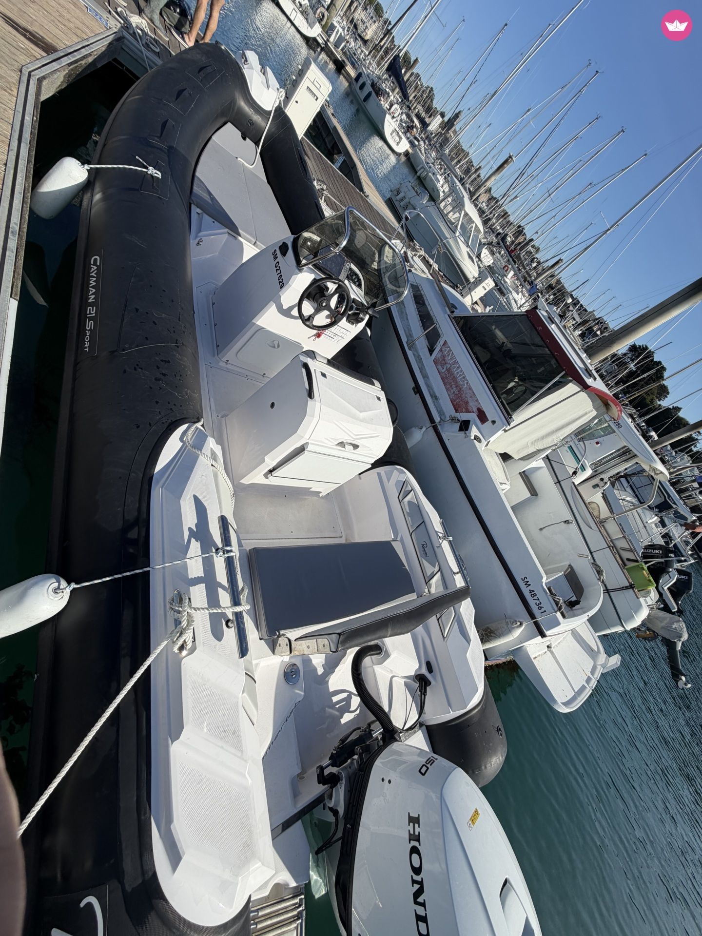Semi-rigide Ranieri Cayman 21 Sport Touring 150cv 6