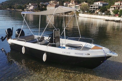 Rental Boat without license  2022 L.AMMOS CRAZY WATERS XL Agia Effimia