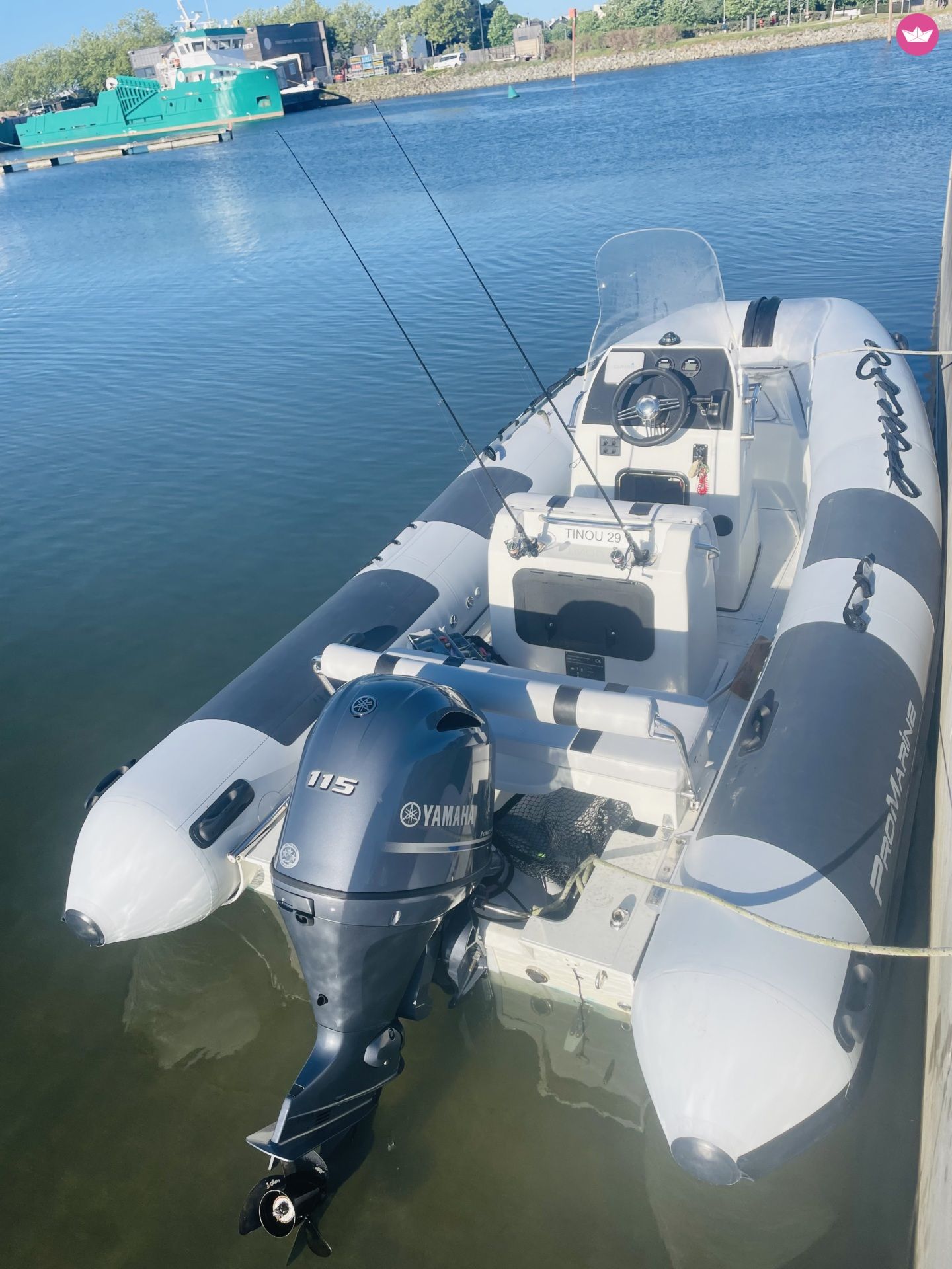 Semi-rigide Pro Marine Manta 550 115cv 7