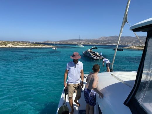 Paros Motorboat Saxdor 32 GTO alt tag text