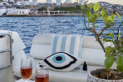 Enjoy the Athenian Riviera onboard our luxurious Ferretti 48